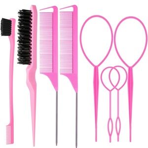 8 pieces hair brushes set